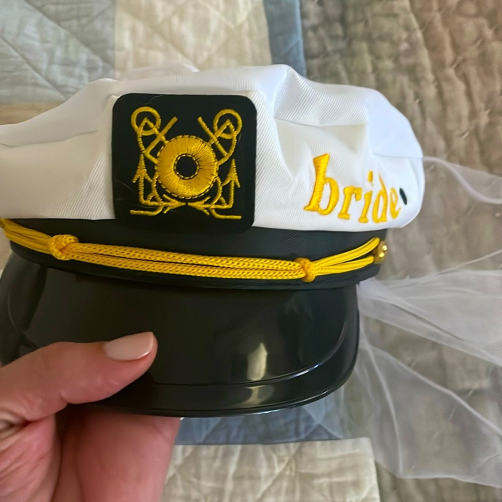 Bride Cruise Ship Hat